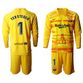 FC Barcelona Doelman TER STEGEN 1 Kind Tenue II 2019-20 L/S